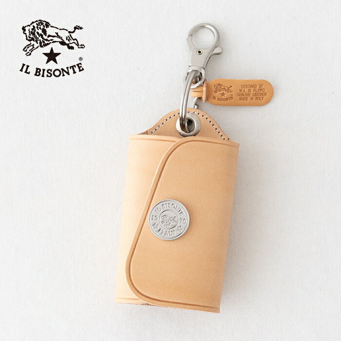イルビゾンテ キーケース (54252306051) 55th MEDAL Leather Key Case IL BISONTE(小物) *送料無料*【後払い決済不可】*