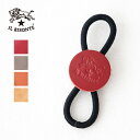 イルビゾンテ ヘアゴム (5442404397) Leather Concho Hair Tie IL BISONTE(小物) 【2025春夏】*送料無料*【後...
