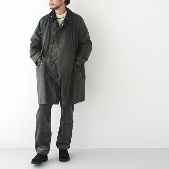 キャプテンサンシャイン×バーブァー 3/4コート (KS21FBB02) 3/4 Coat KAPTAIN SUNSHINE MADE BY BARBOUR(メンズ) 送料無料 【後払い決済不可】【ポイント10倍】期間限定 5/16 12:00～5/21 1:59