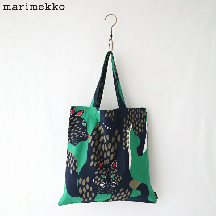 マリメッコ ファブリックバッグ (52239472615) Pieni Ilves bag 44x43cm marimekko(バッグ) *メール便のみ送料無料*【後払い決済不可】*