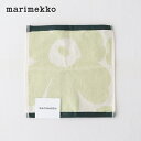 マリメッコ 【日本限定】Unikko ミニタオル (52249473385) Unikko mini towel 26x26cm Marimekko(小物) *...