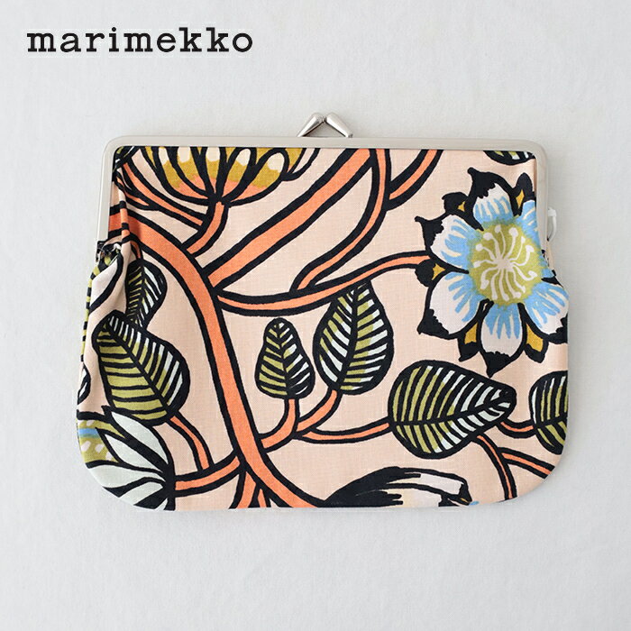 樂天商城 - マリメッコ Tiara Puolikas Kukkaro がま口ポーチ (52259474575) Tiara Puolikas Kukkaro purse Marimekko(小物) *送料無料*【後払い決済不可】*