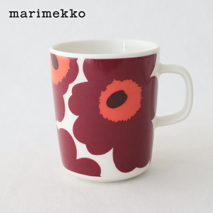 Rakuten - マリメッコ Unikko マグカップ 250ml (52259475646) Unikko mug 2,5 dl Marimekko(小物) *送料無料*【後払い決済不可】*