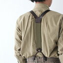 ナイジェルケーボン レザーサスペンダー (80470064002) LEATHER SUSPENDERNigel Cabourn(小物) *送料無料*【後払い決済不可】*