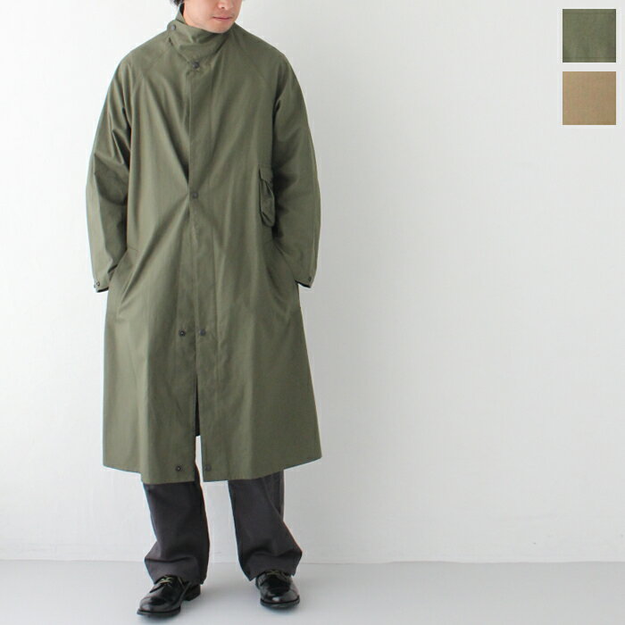 ナイジェルケーボン UKアーミーガスコート リップクロス (80430000001) UK ARMY GAS COAT RIPCLOTH Nigel Cabourn(メンズ) 送料無料 【後払い決済不可】【ポイント10倍】期間限定 5/27 12:00～6/4 1:59