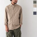 ナイジェルケーボン ブリティッシュ オフィサーシャツ (80450010000/80460010000) BRITISH OFFICERS SHIRT Nigel Cabourn(メンズ) *送料無料*期間限定 5/1 20:00～5/9 1:59