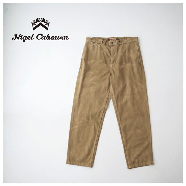 樂天商城 - ナイジェルケーボン P-53 ワイドレッグジーンズ コットンツイル (80481350010) P-53 WIDE LEG JEAN CO TWILL Nigel Cabourn(メンズ) *送料無料*【後払い決済不可】【ポイント10倍】お買い物マラソン 4/24 20:00〜4/27 9:59