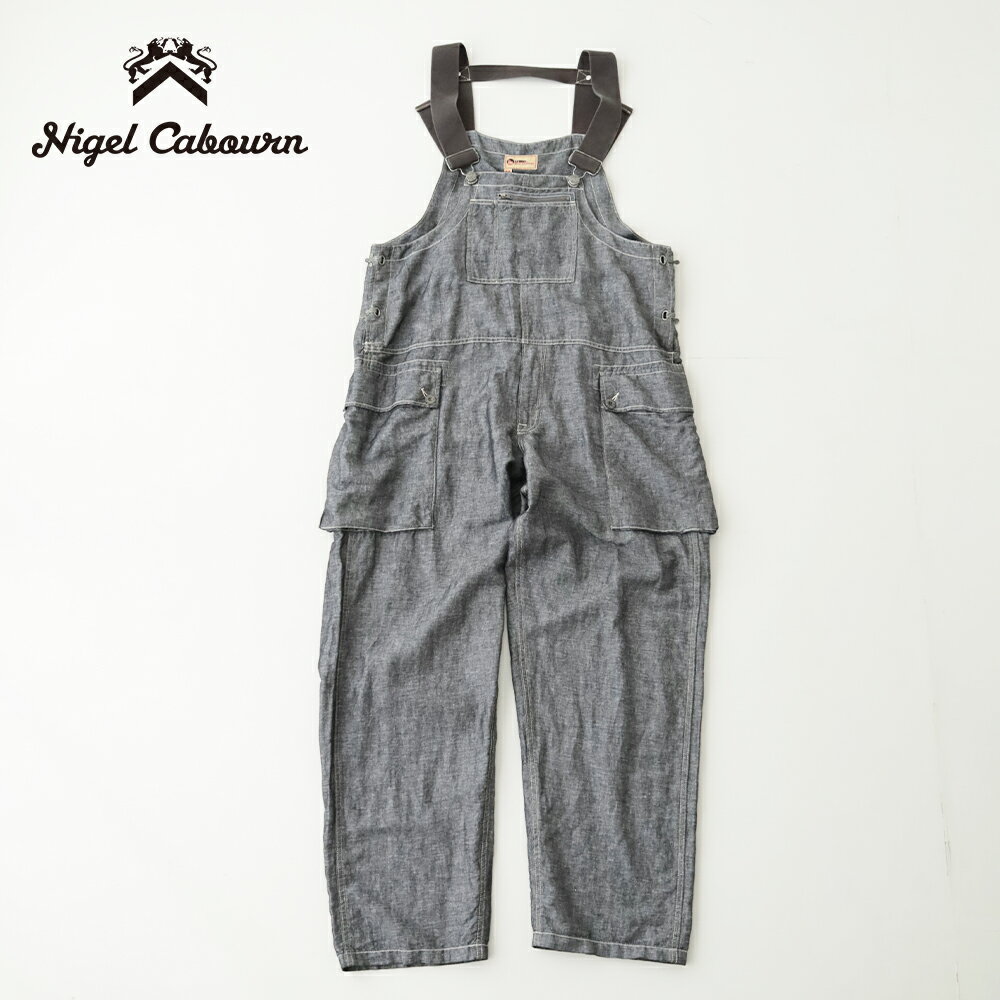 Rakuten - ナイジェルケーボン ネイヴァルダンガリー - リネンデニム (80521350520) PT01 NAVAL DUNGAREE LINENDENIM Nigel Cabourn(メンズ) 【2026春夏】*送料無料*【後払い決済不可】【ポイント10倍】スーパーSALE 6/4 20:00〜6/11 1:59