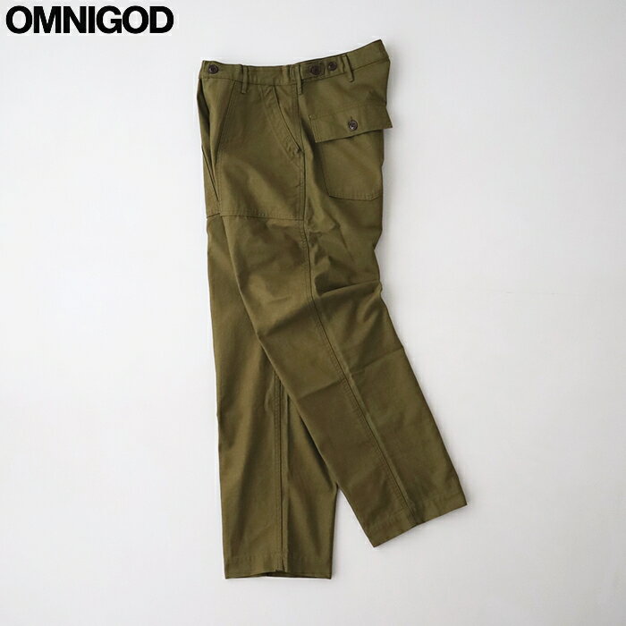 オムニゴッド 高密度バックサテンベイカーパンツ (53-202S) OMNIGOD(メンズ) *送料