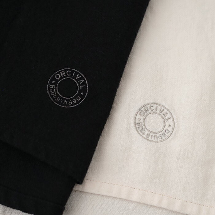 【FINAL】【SALE 20%OFF】オーシバル セーラーカラーシャツ (OR-B0326 WLN) COTTON WOOL LINEN SAILOR COLLAR SHIRT ORCIVAL(レディース) *送料無料*【後払い決済不可】*