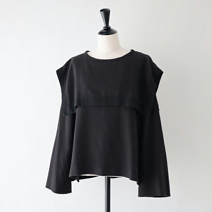 【FINAL】【SALE 20%OFF】オーシバル セーラーカラーシャツ (OR-B0326 WLN) COTTON WOOL LINEN SAILOR COLLAR SHIRT ORCIVAL(レディース) *送料無料*【後払い決済不可】*