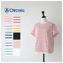 【MORE】【SALE 20%OFF】オーシバル コットン クルーネック半袖Tシャツ (OR-C0335 BFJ) 40/2 JERSEY BOAT NECK ...