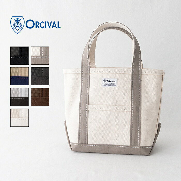 オーシバル キャンバストートバッグ 小 (OR-H0285 KWC) No.4 HANPU TOTE BAG SMALL ORCIVAL(バッグ) *送料無料*【後払い決済不可】【ポイント10倍】ポイントアップ 3/19 20:00〜3/26 1:59