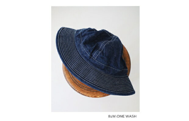 orSlow デニム ハット orSlow - U.S. Navy Hat - Denim – Withered Fig