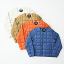 タイオン ベーシック クルーネックボタン インナーダウンジャケット (TAION-Y104) YOUTH CREW NECK BUTTON DOWN JKT T...