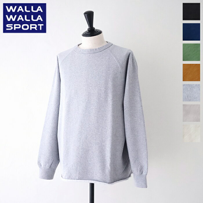 ワラワラスポーツ 13オンス クルースウェットシャツ (13CNSS) 13oz CREW NECK SWEAT SHIRT WALLA WALLA SPORT(メンズ/レディース) *送..