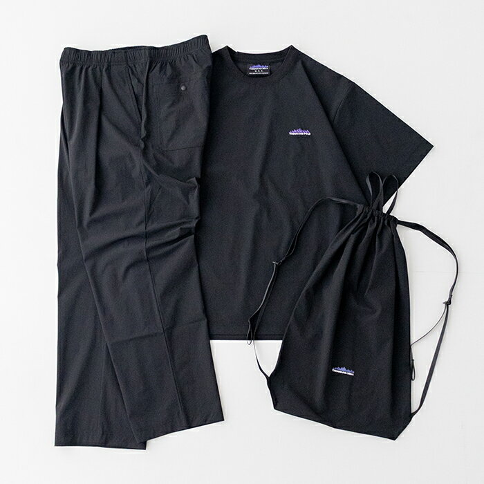 【SALE 10%OFF】サウザンドマイル ショートスリーブ Tシャツ＆ロングパンツ セットアップ (TM251NP00011) S/S T-SHIRT & LONG PANTS SETUP THOUSAND MILE(メンズ) 【2025春夏】*送料無料*【後払い決済不可】*