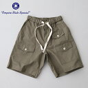 【MORE】【SALE 20%OFF】ポストオーバーオールズ タウン&カントリー ショーツ (3322S MP2) Town & Country Shorts (med wt. poplincolor) POST OVERALLS(メンズ) 【2025春夏】*送料無料*【後払い決済不可】*