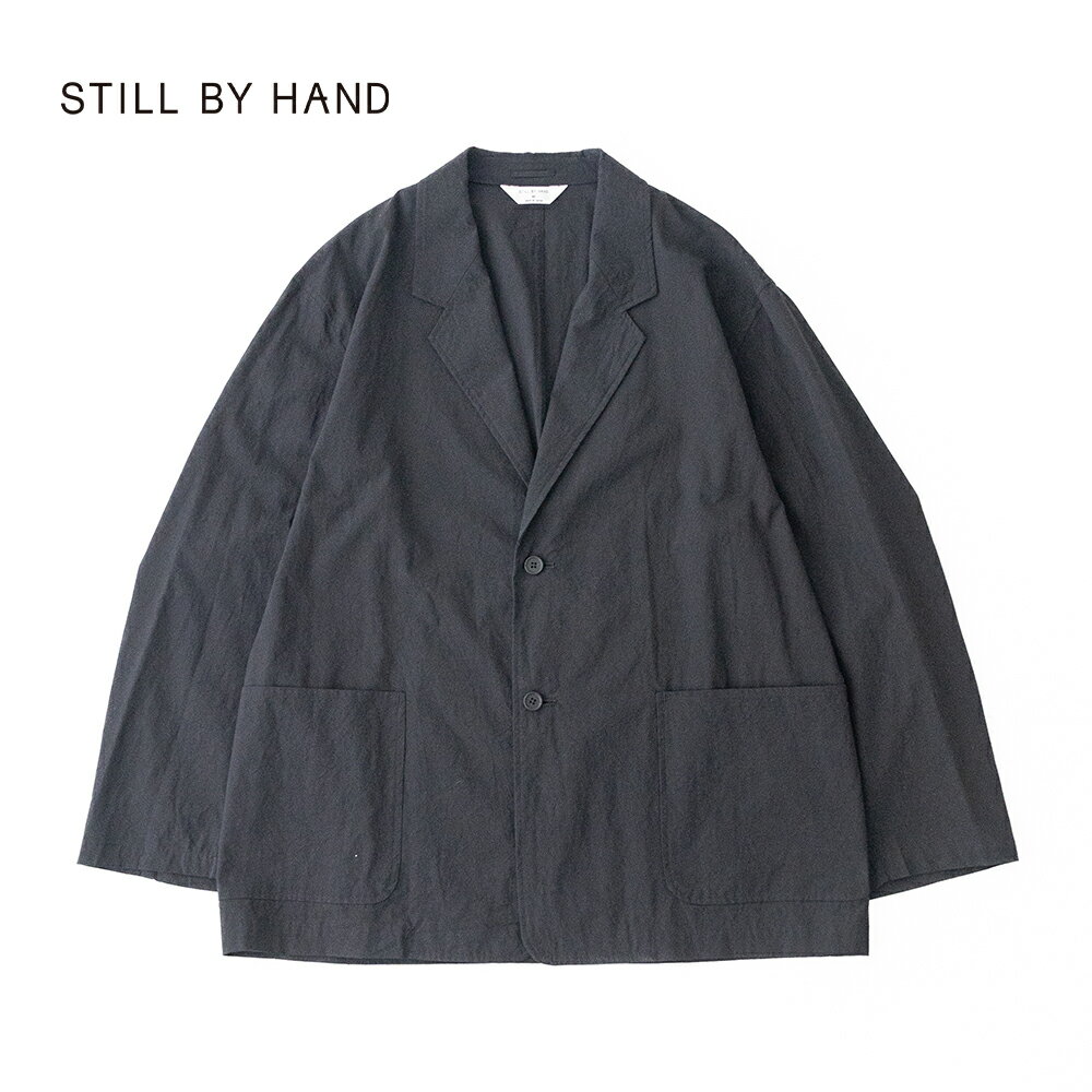 Rakuten - スティルバイハンド オーバーサイズジャケット (JK01262) STILL BY HAND(メンズ) 【2026春夏】*送料無料*【後払い決済不可】【ポイント10倍】スーパーSALE 6/4 20:00〜6/11 1:59