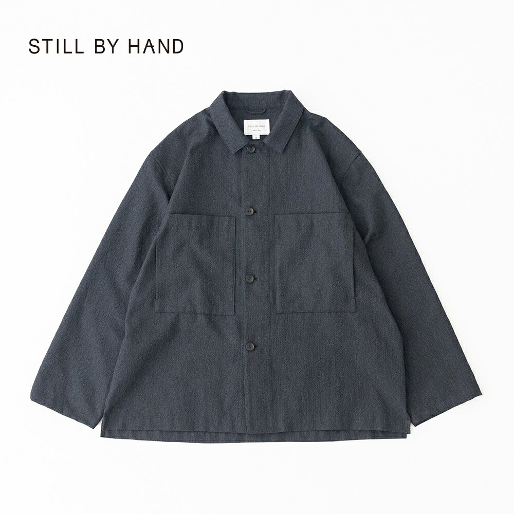 スティルバイハンド Mixed colour shirt jacket (BL04261) STILL BY HAND(メンズ) 【2026春夏】*送料無料*【後払い決済不可】【ポイント10倍】スーパーSALE 6/4 20:00〜6/11 1:59