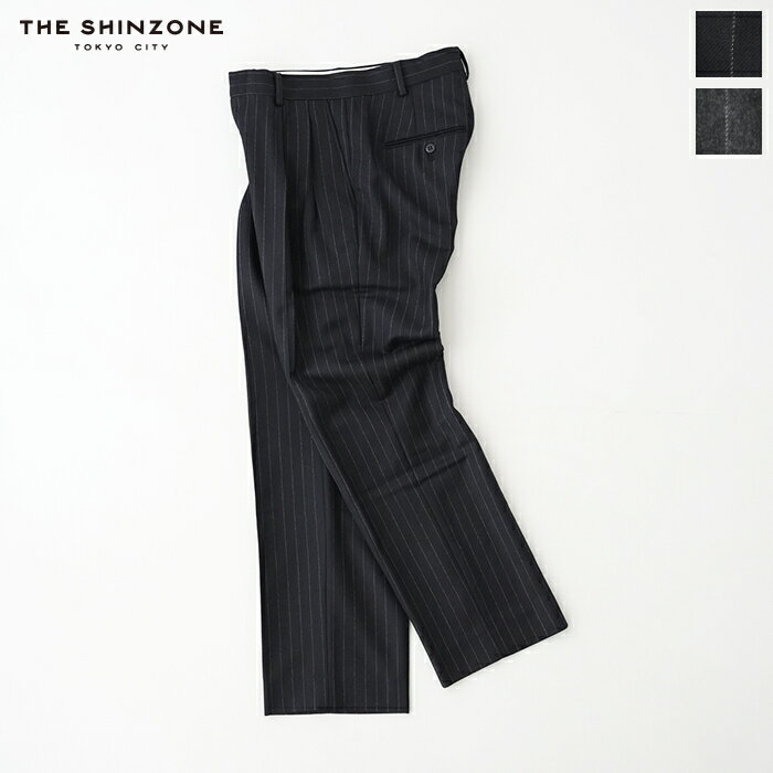 シンゾーン CHALK STRIPE PANTS (23AMSPA03) THE SHINZONE(レディース) *送料無料*【後払い決済不可】..