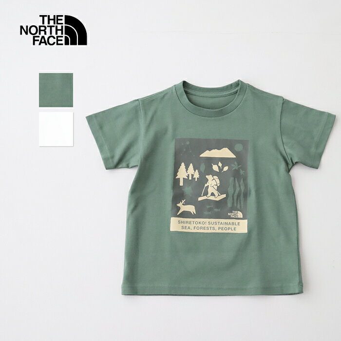 樂天商城 - ザ・ノース・フェイス キッズ トドラーショートスリーブシレトコトコティー (NTT32534ST) T S/S Shiretoko Toko Tee THE NORTH FACE(キッズ) *送料無料*【後払い決済不可】【ポイント10倍】お買い物マラソン 4/24 20:00〜4/27 9:59