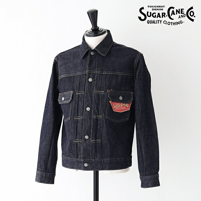 樂天商城 - シュガーケーン 14.25oz. DENIM JACKET 1953 MODEL (SC11953A) SUGAR CANE(メンズ) *送料無料*【後払い決済不可】*