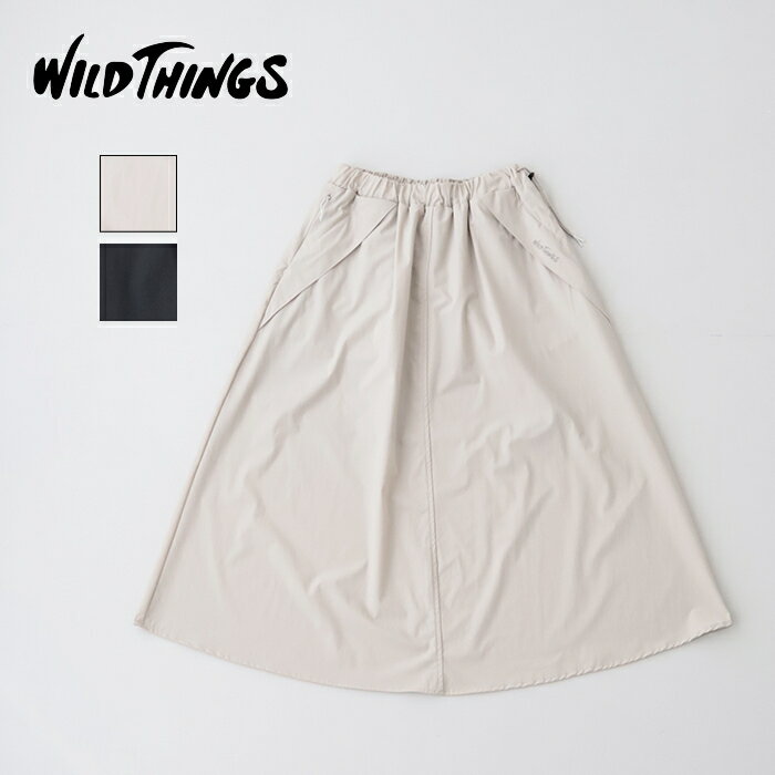 ワイルドシングス ラックススカート (WTL25025AD) LAX SKIRT WILD THINGS(レディース) *送料無料*【後払い決済不可】【ポイント10倍】ポイントアップ 12/26 20:00～12/31 1:59