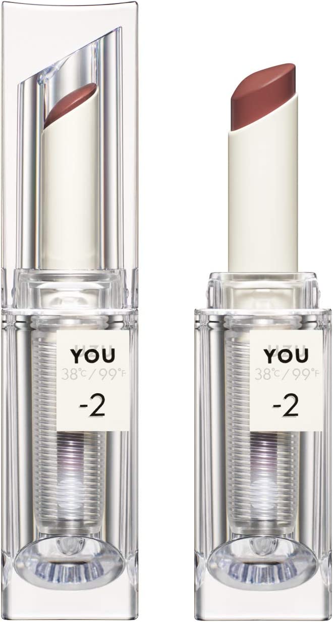 【あす楽】UZU BY FLOWFUSHI (ウズバイフローフシ) 38°C / 99°F リップスティック ＜YOU＞ [-2 ブラウンベージュ(マット)] 口紅 リップケア 美肌菌 無香料 低刺激性のサムネイル
