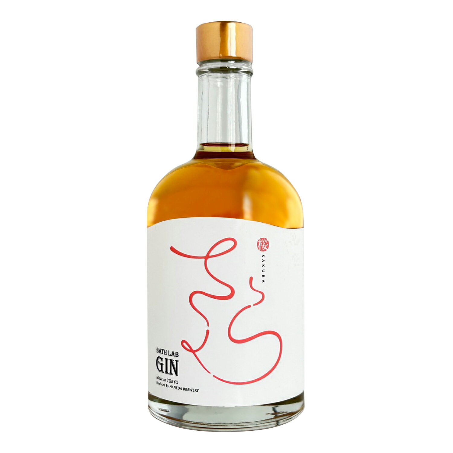 羽田麦酒 BATH LAB GIN #001 桜 500ml 東京 クラフトジン ジン リキュール スピリッツ カクテル 酒 お酒 羽田ブルワリー 国産 SAKURA TOKYO 東京都 ブルワリー 家飲み 家呑み 宅飲み 宅呑み 飲み会 ご当地グルメ