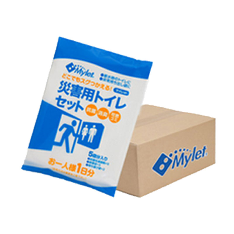 【代引不可】災害用 備蓄 簡易 トイレ マイレット P-300 300回分 トイレ処理セット 災害 緊急 ポータブル Mylet コT plusys-kenchiku-10034149 プラスワイズ建築店 サンプル画像3