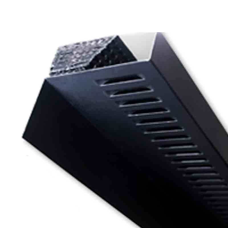 躯体換気部材 通気見切り部材 SEV-18 10本入 20x61x1820mm ブラック ケラバ 軒用 楽々施工 日本住環境 ..