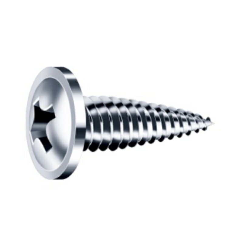 Rakuten - 薄銅板用ねじ トルネードポイント トラス TT412 1500本 クロムフリー 4×12 三価ユニクロ yamahiro アMD