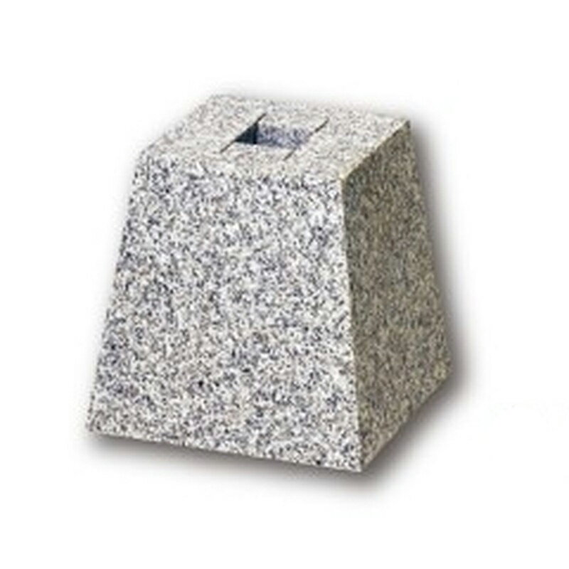 【返品交換不可商品】 各部の寸法や穴加工には誤差がありますので、施工の際に柱や下地で調整して下さい。 ◆仕様 種類：御影石 品番：N-60 天端：6寸 寸法：天180×底246×高235mm ホゾ穴：50×50×40mm程度 産地：中国産 ...