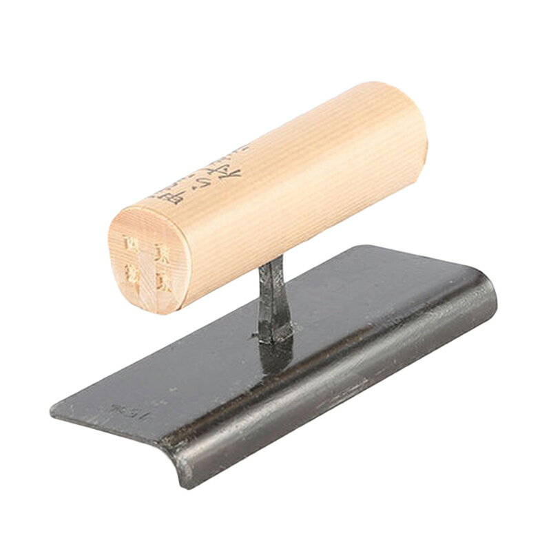 Rakuten - 片羽根甲ら付面引 人造 本焼 150×3mm 角度90° 左官 東京西勘 三冨D