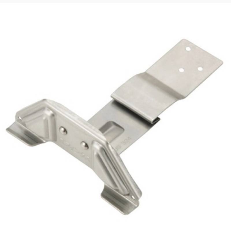 雪止金具 平葺用 AT D-366 スフィンクスS60 高耐食鋼板 生地 0161590 先付け 羽根つき 屋根 降雪 雪止め 北別 スワロー 代引不可