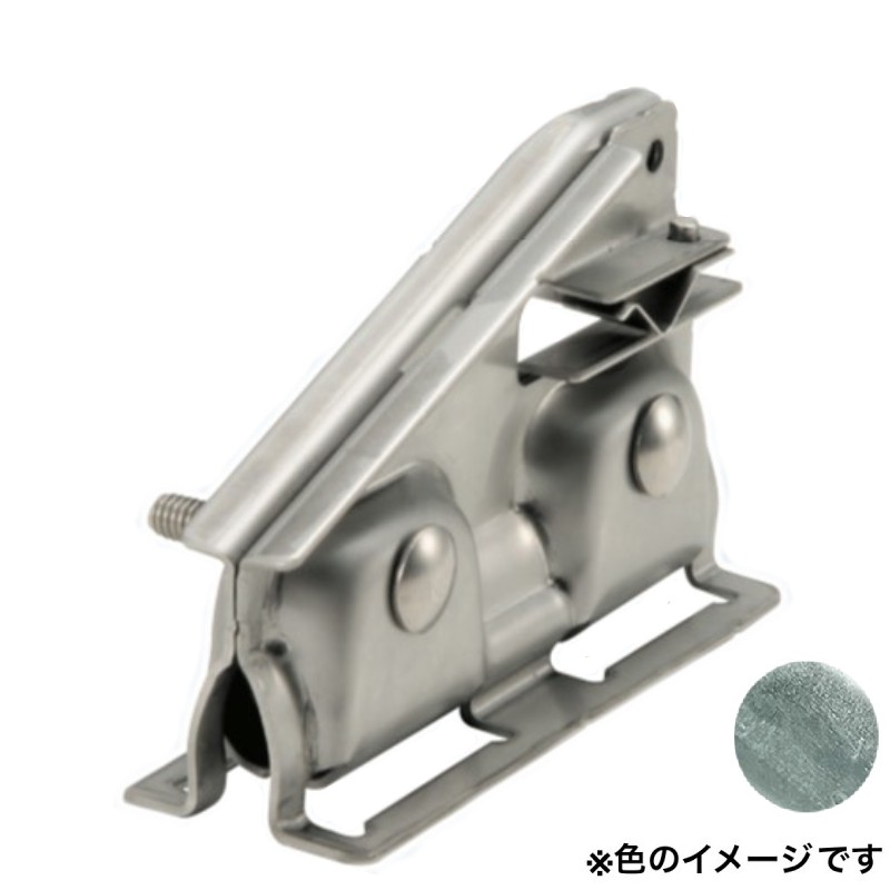 雪止金具 嵌合式立平用 嵌合スワロック30 アングル用 ドブメッキ 生地 0172660 後付け 屋根 降雪 雪止め 北別 スワロー 代引不可