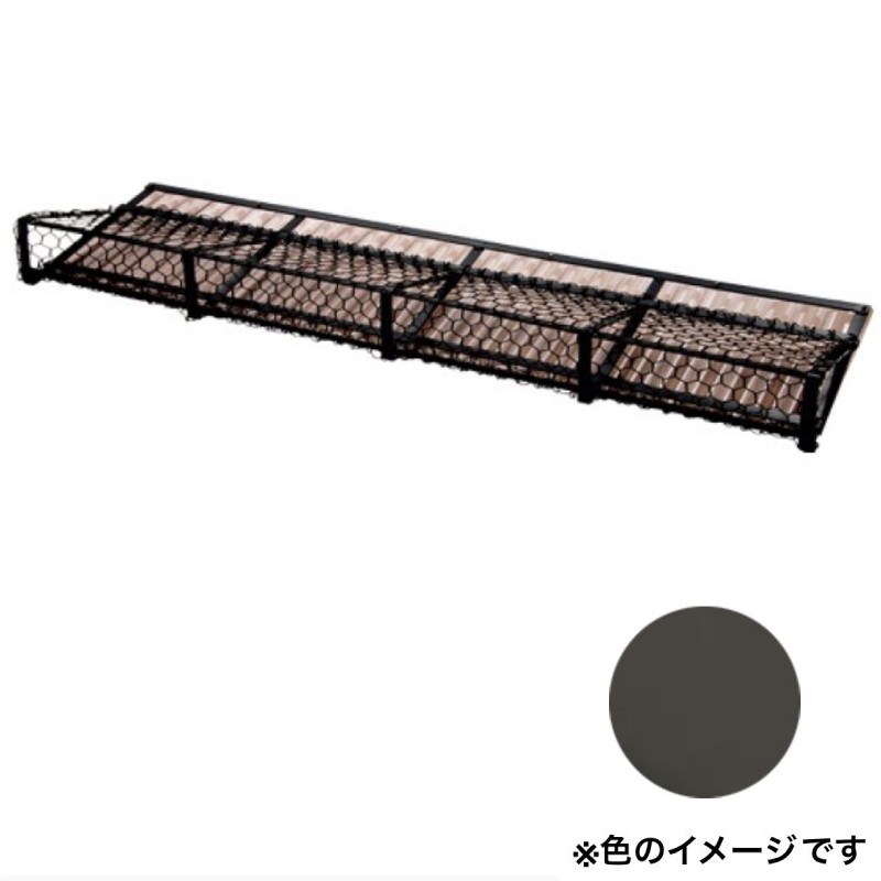 Rakuten - 雪止金具 スノーZ用 neo スモール D-457 900×230 フック無 304ステン ブラック 0188107 屋根 降雪 雪止め 北別 スワロー 代引不可