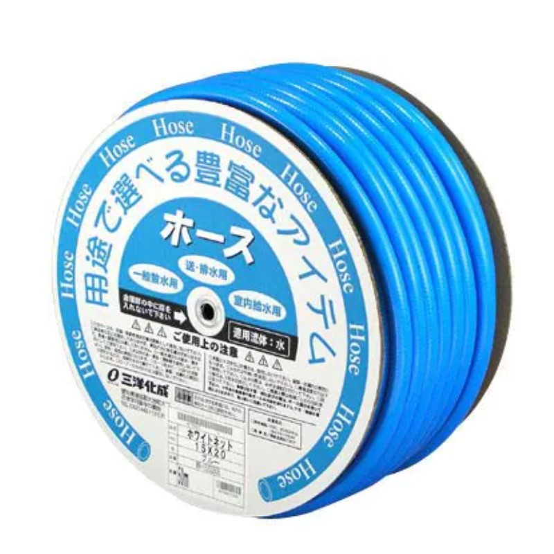 【ドラムはPCドラムとなります】 豊富なカラーをそろえた 中白タイプの耐圧ホース。 材質 ・PVC、ポリエステル糸 品質 ・構造 糸入り二重管ホース ・使用温度範囲 0〜60℃ ・耐寒性 脆化温度-41℃ ・最高使用圧力:1.2MPa(環境...