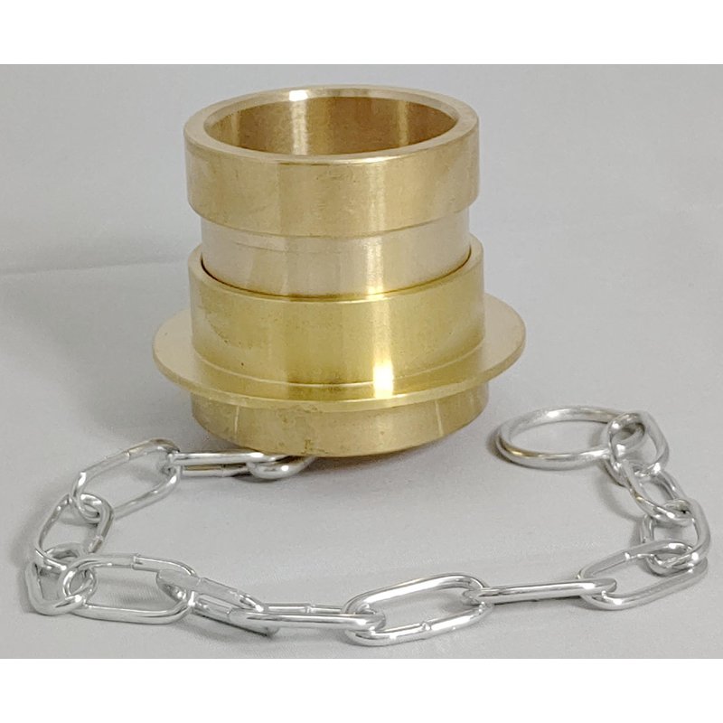 町野式金具 H108 町野式オスキャップ 鎖付き 口径 65A 黄銅製 36H065B 消防 防災 災害 火事 安全 部品 散水 農水 岩崎製作所 代引不可 個人宅配送不可