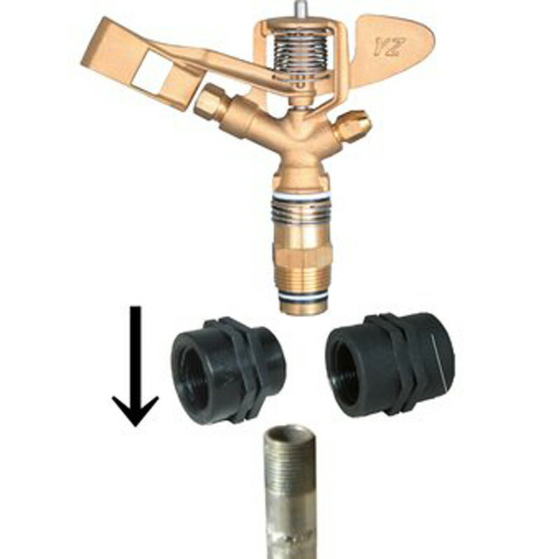 折り畳み円形スタンド BCスプリンクラー付き 口径 25A×20A 鉄製 52SPPF20B-ESA20SS...
