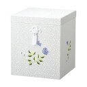 骨箱 花柄 バラ刺繍骨箱 45030 6寸 和柄 日本 絵 画 仏具 仏前 葬祭 葬式 Funeral 骨 葬儀 マイ骨つぼ T陶 代引不可