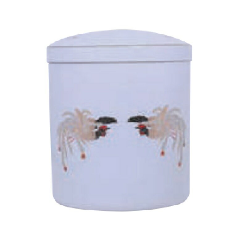 磁器骨壺 鳳凰 白 7寸 520172 お墓 お寺 神社 墓前 お葬式 K商 代引不可