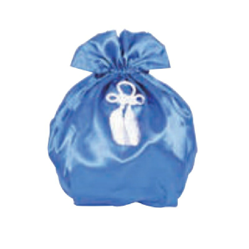 永代供養墓専用納骨袋 華II サテン青 16371200 お墓 お寺 神社 墓前 お葬式 K商 代引不可