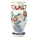 花立 サギ型赤絵 23017 6寸 和柄 日本 絵 画 仏具 仏前 供養 葬祭 葬式 Funeral 葬儀 T陶 代引不可
