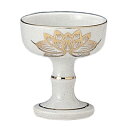 仏器 白金ハス 大 31013 和柄 日本 絵 画 仏具 仏前 供養 葬祭 葬式 Funeral 葬儀 T陶 代引不可(3)