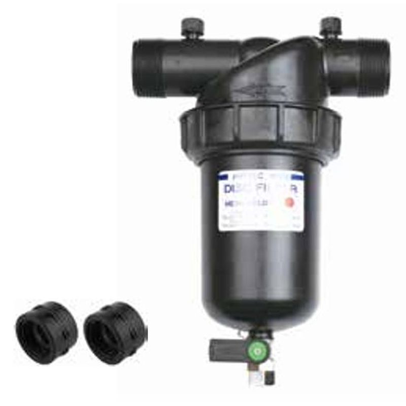 部品 1.1/2" ショートディスクフィルター 40mm ソケット付 FA-1315 メッシュサイズ40#〜200# スプリン..