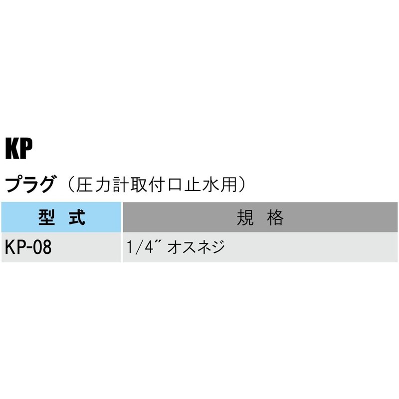 部品 プラグ 圧力計取付口止水用 KP-08 スプリンクラー 水まき 交換用 オプション ...