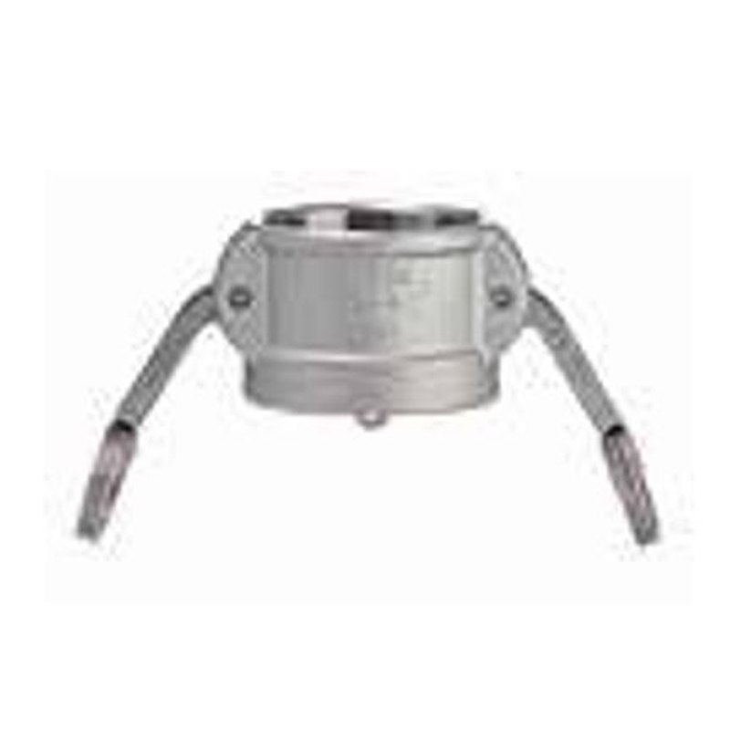 Rakuten - 部品 カムロックメス止水キャップ CL-634-B20 20mm カムロックメス×エンド 配管資材 サクションホース アルミ合金製 継手 イリテック カ施 代引不可