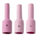 ガスレンズロングノズル 18GN05L 18GN06L 18GN07L #5 #6 #7 89121-123 150A空冷トーチ 300A水冷トーチ 200A空...